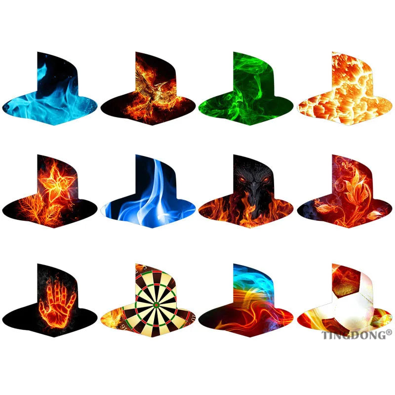 For PS5 Console Custom 12 PCS Vinyl Decal Skin Sticker For PS5 Glossy Logo Underlay For PS5 Disk Digital Version Accessories