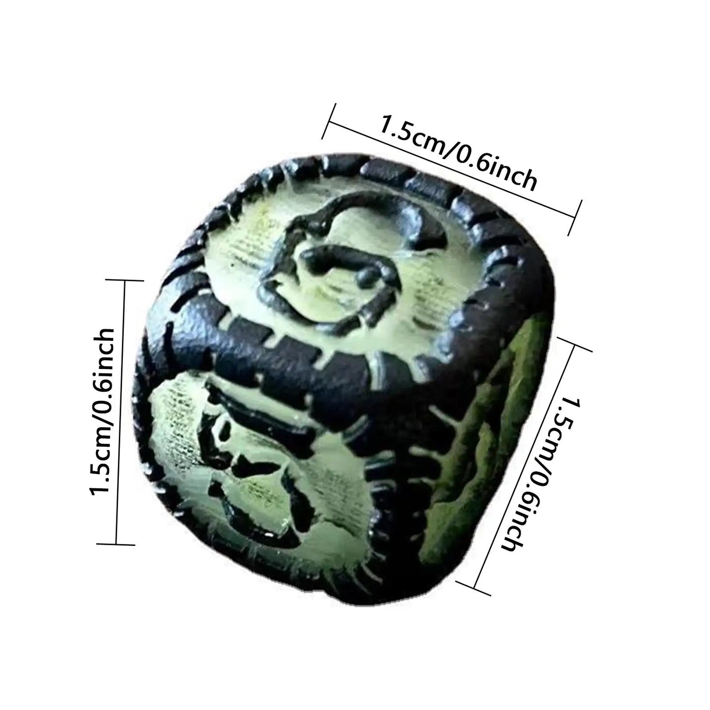 D6 Retro Luminous D&D Dice Set