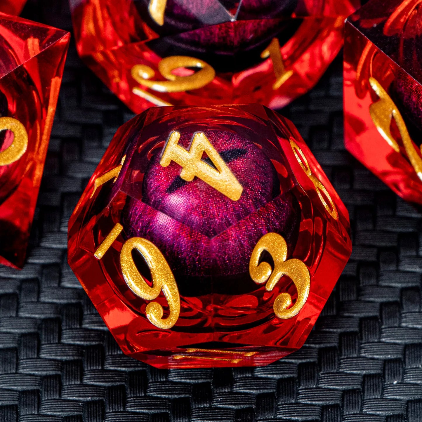DnD D20 Liquid Eye/Ring/Sphere Dice Sets