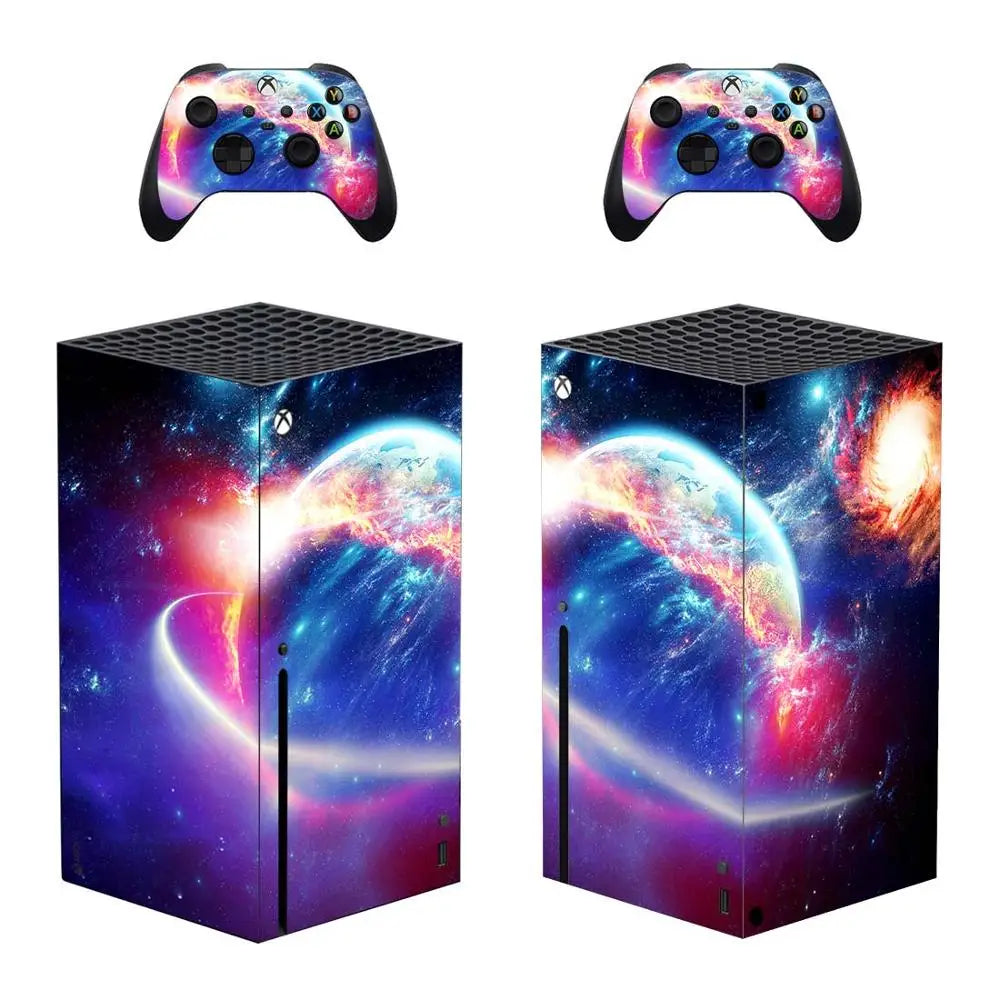 Starry Cosmos Skin for Series X Console & Controller