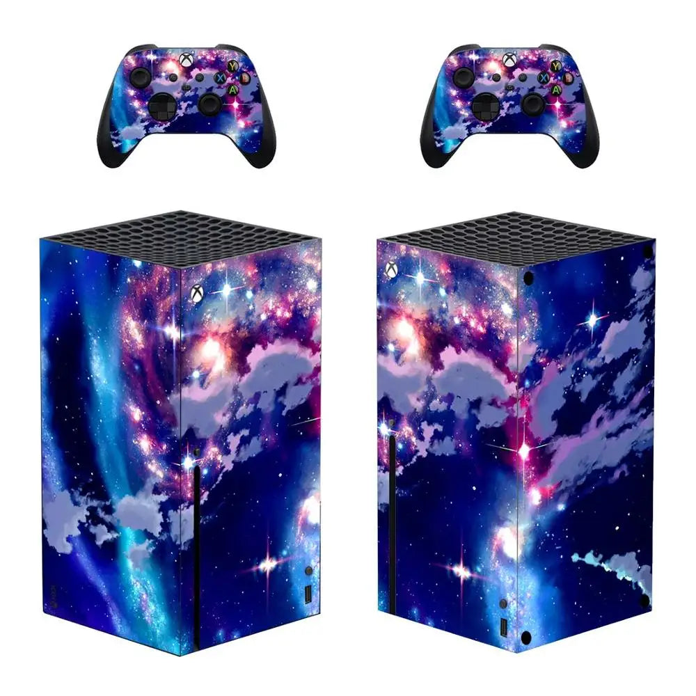 Starry Cosmos Skin for Series X Console & Controller