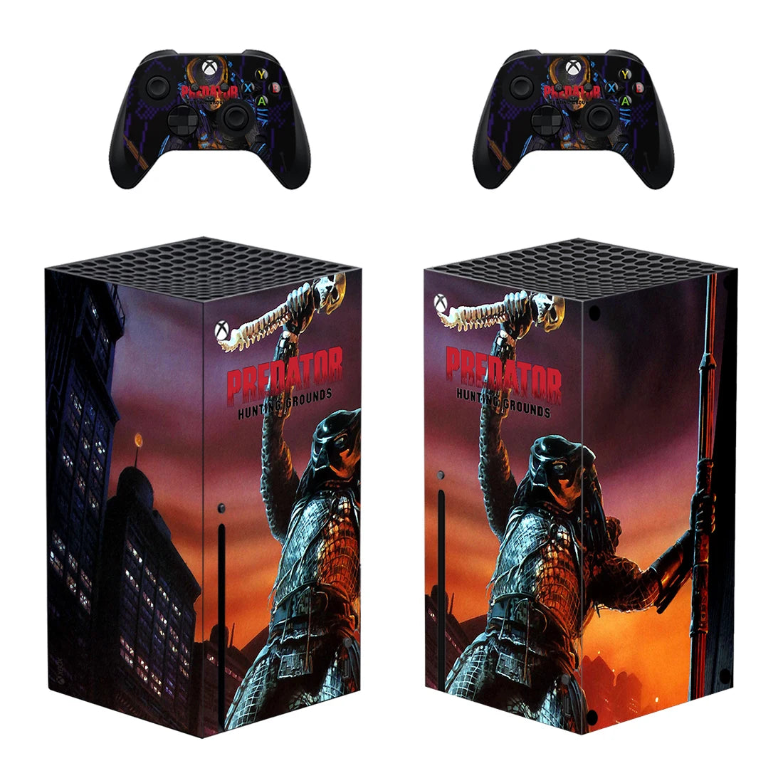 Alien/Predator Decals for Series X Console & Controller