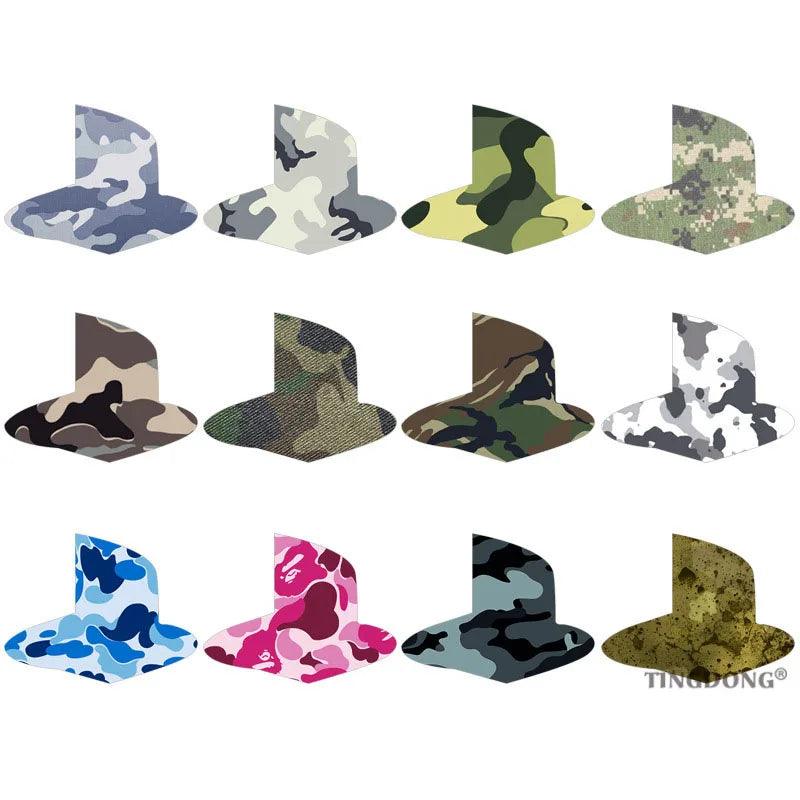 For PS5 Console Custom 12 PCS Vinyl Decal Skin Sticker For PS5 Glossy Logo Underlay For PS5 Disk Digital Version Accessories