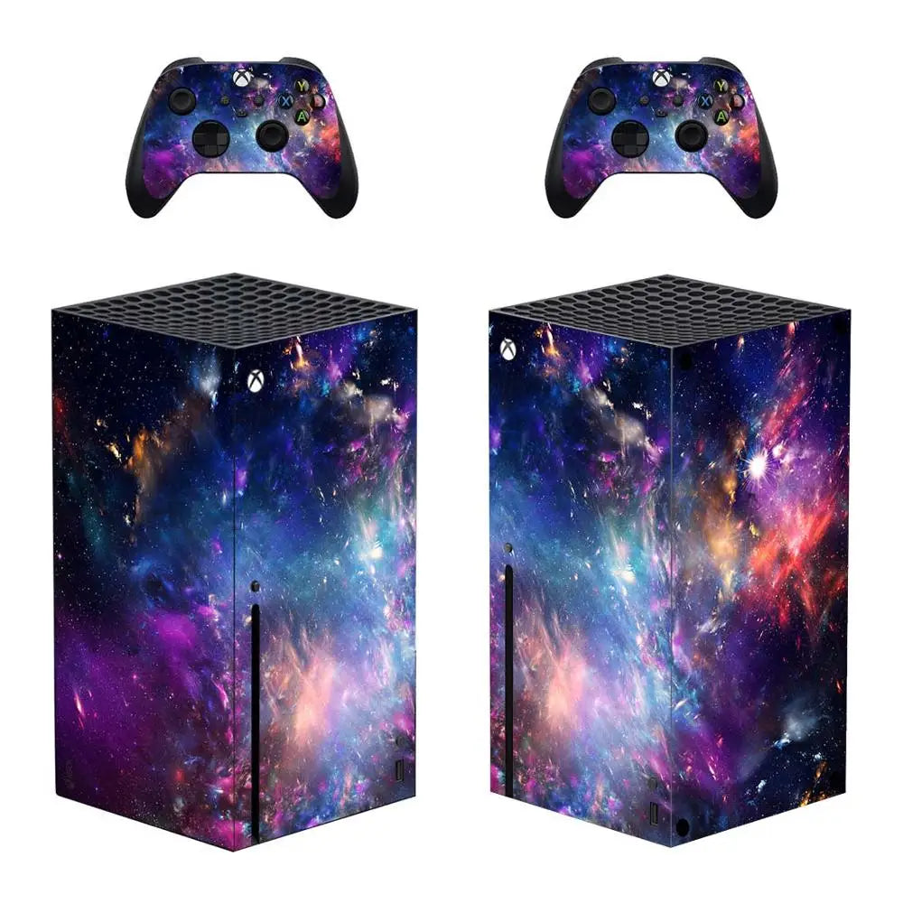 Starry Cosmos Skin for Series X Console & Controller