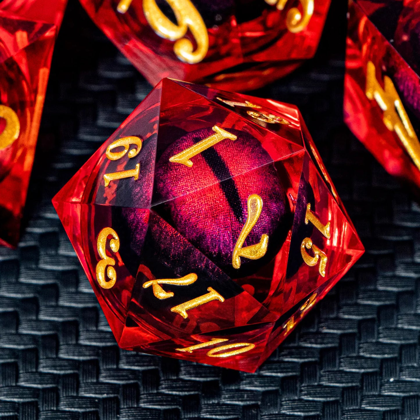 DnD D20 Liquid Eye/Ring/Sphere Dice Sets