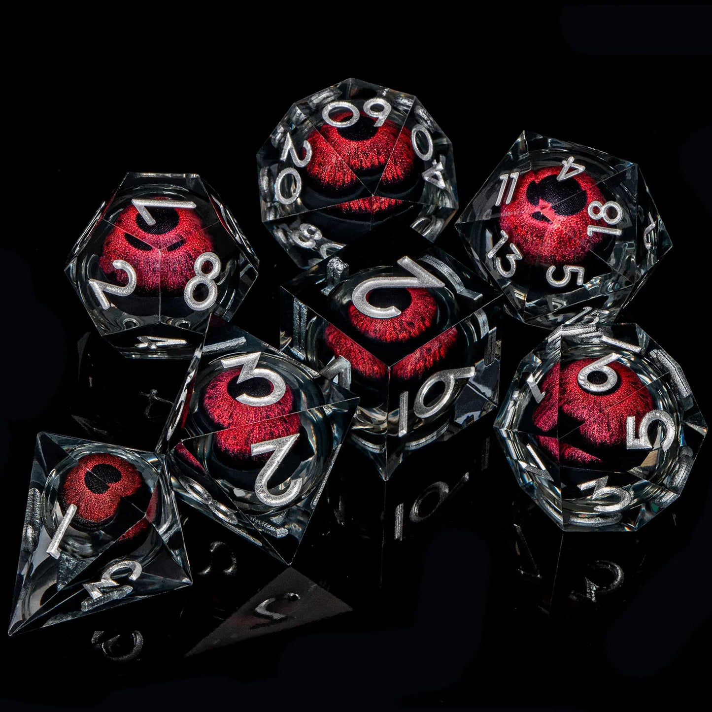 DnD D20 Liquid Eye/Ring/Sphere Dice Sets