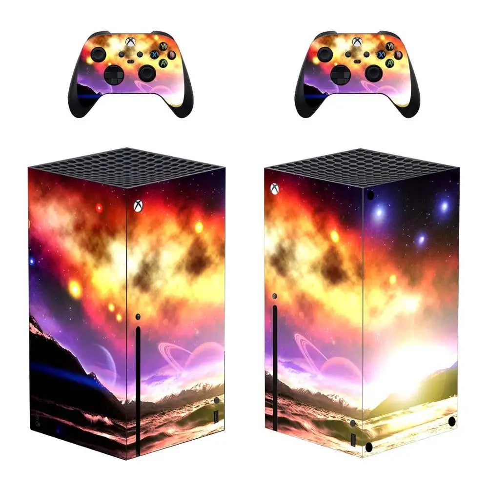 Starry Cosmos Skin for Series X Console & Controller