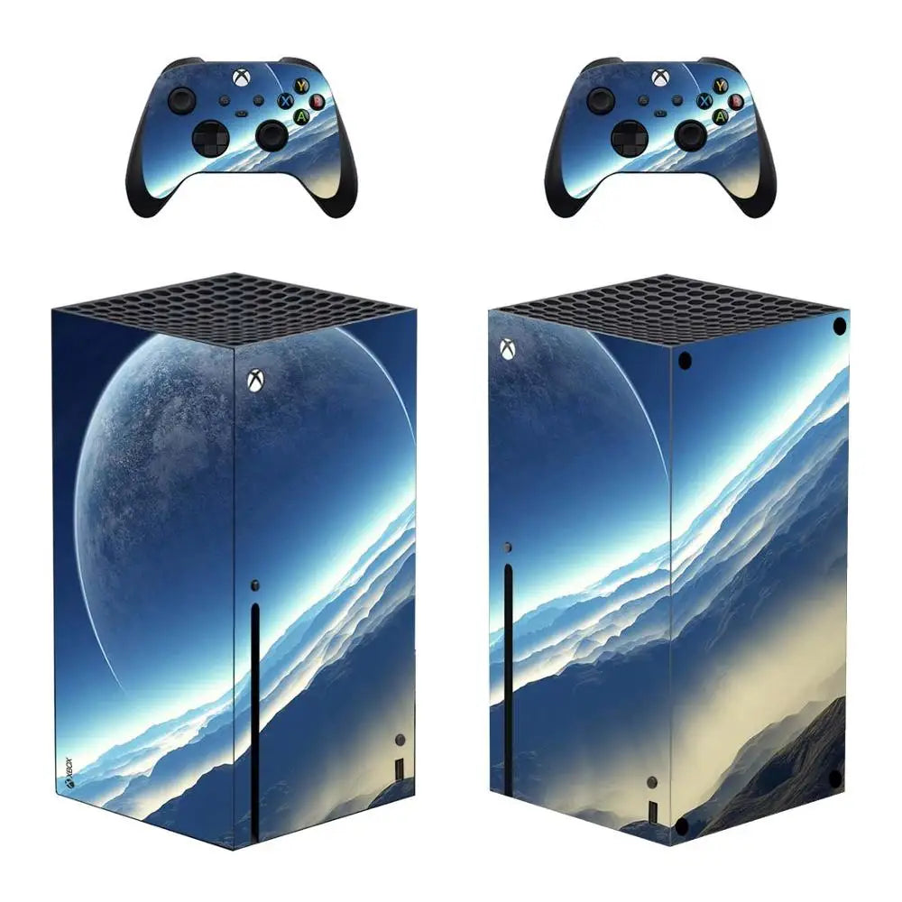 Starry Cosmos Skin for Series X Console & Controller