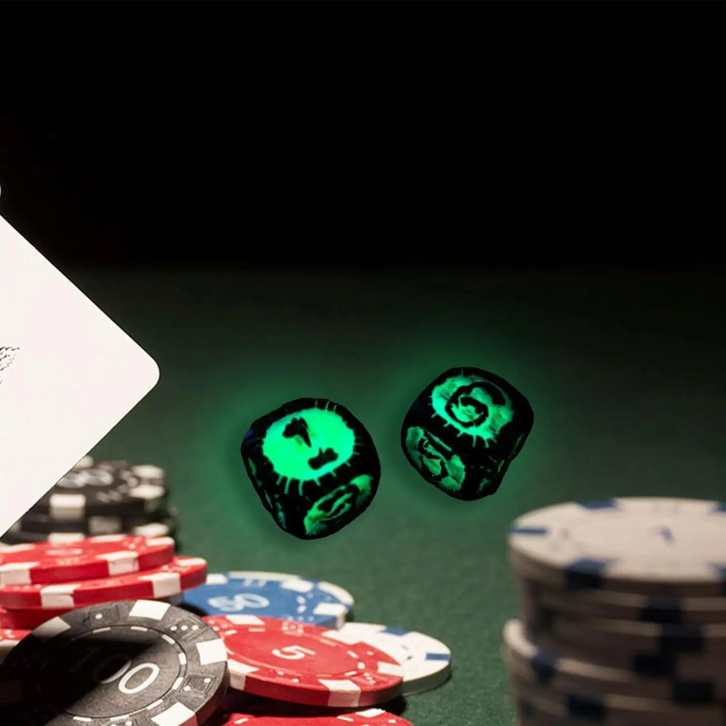 D6 Retro Luminous D&D Dice Set