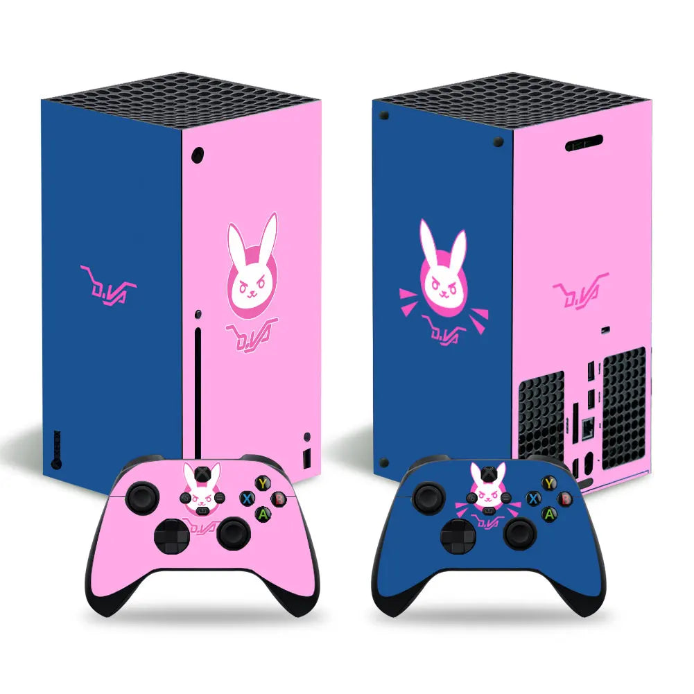 Overwatch D.VA Skin for Series X Console & Controller