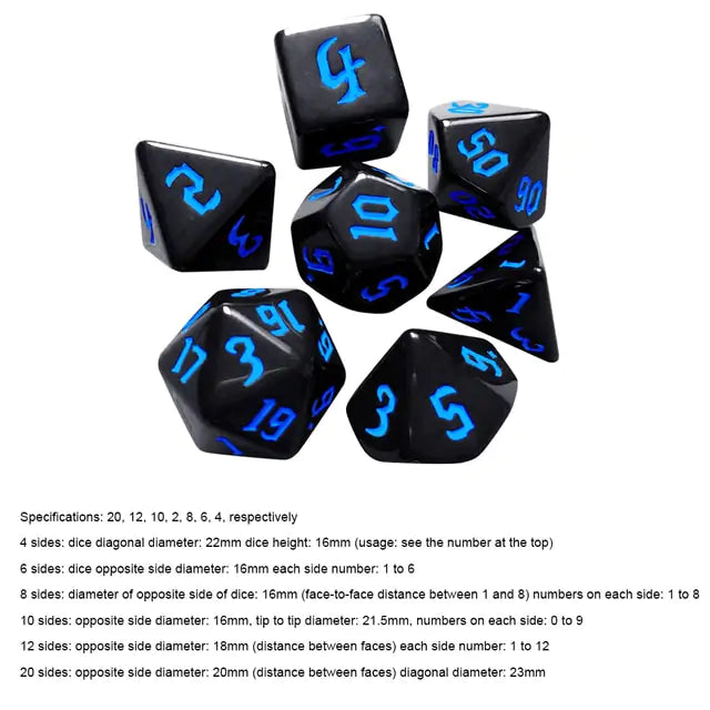 Electronic Luminous LED Dice Set Carrier