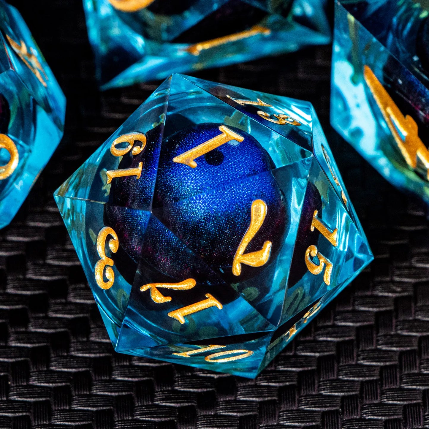 DnD D20 Liquid Eye/Ring/Sphere Dice Sets