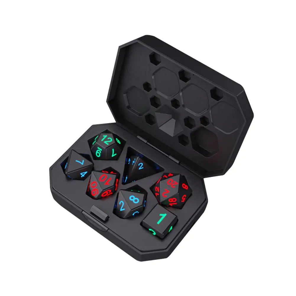 Electronic Luminous LED Dice Set Carrier