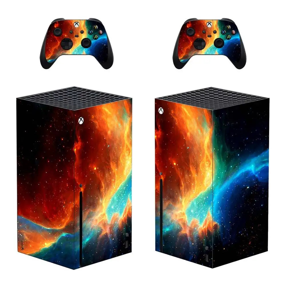 Starry Cosmos Skin for Series X Console & Controller