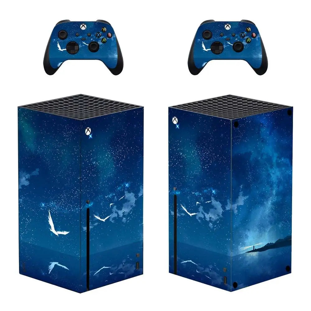Starry Cosmos Skin for Series X Console & Controller