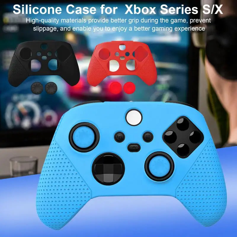 Soft Protective Cover For Xbox Controller & Thumbstick Grips