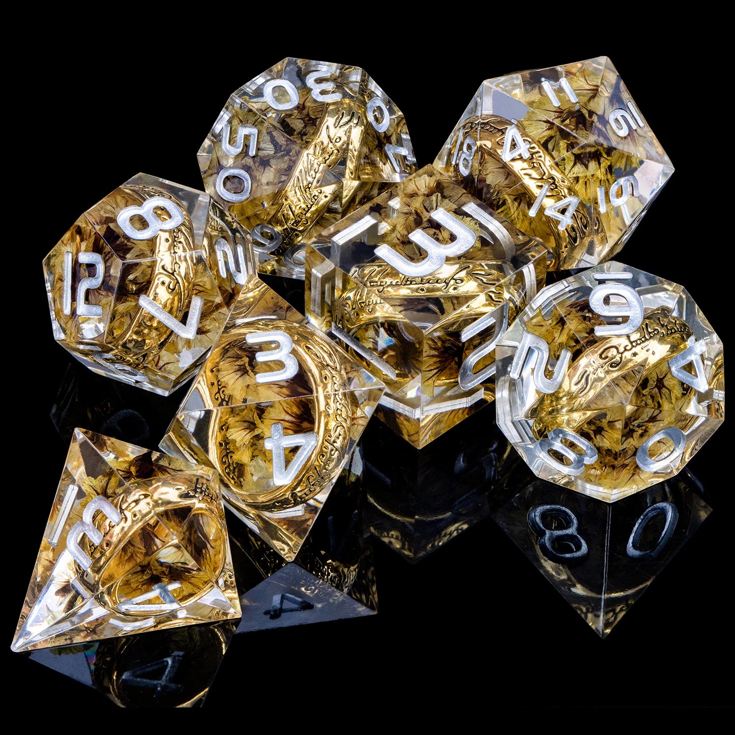 DnD D20 Liquid Eye/Ring/Sphere Dice Sets