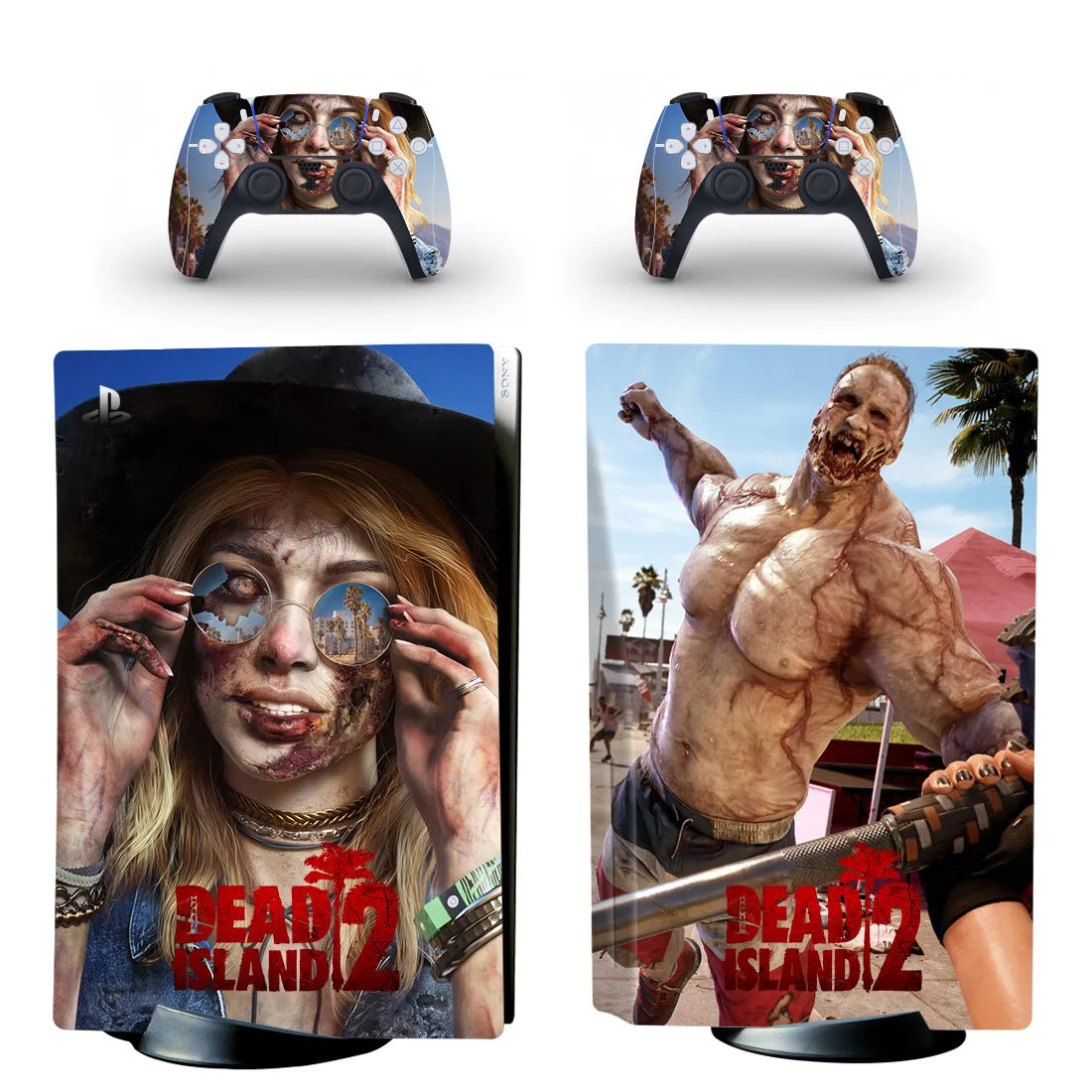 Dead Island 2 Decal for PS5 Disk Console & Controller