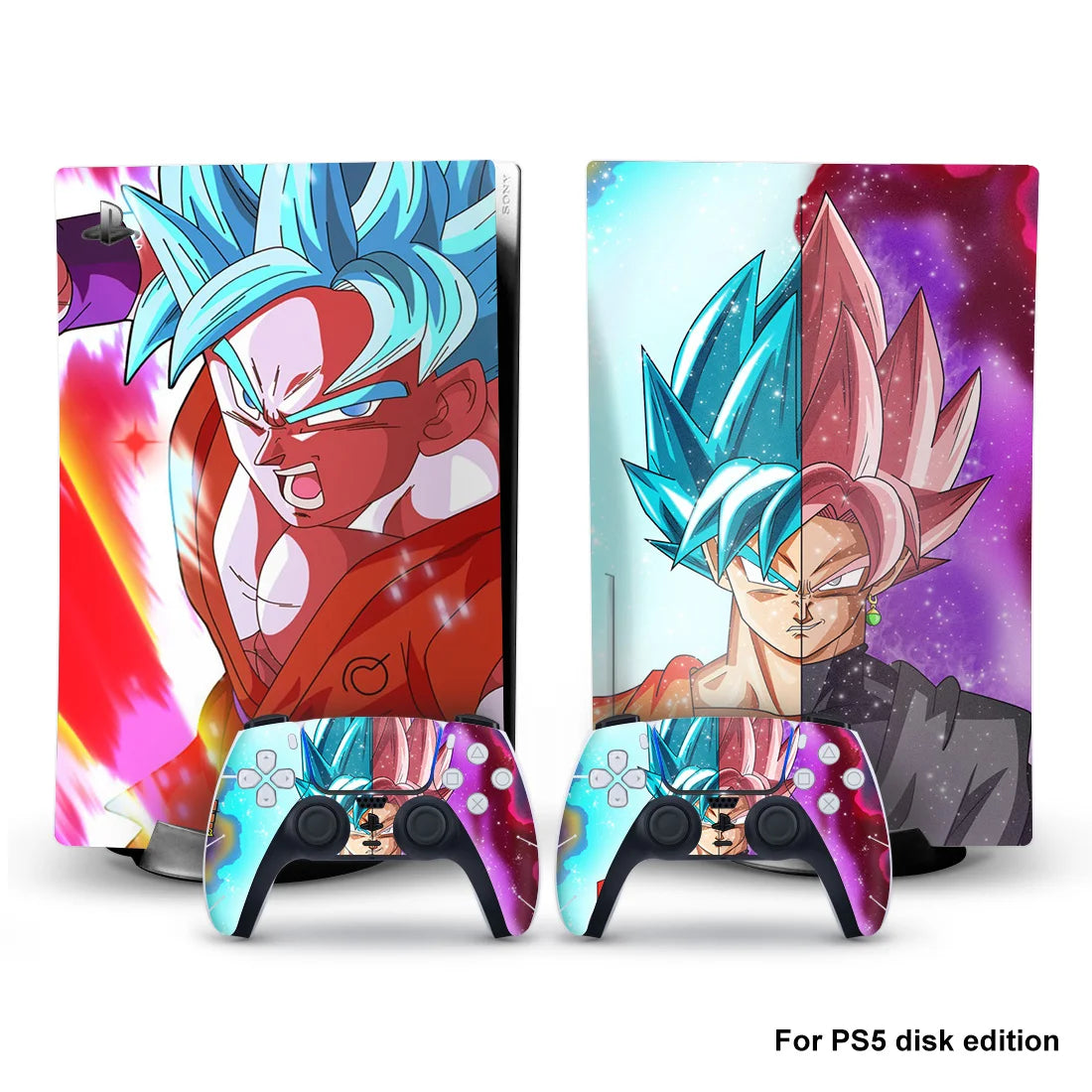 Dragon Ball Skins for PS5 Disk Console & Controller