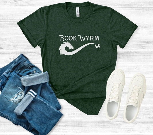 D&D Book Wyrm Dragon T-shirt