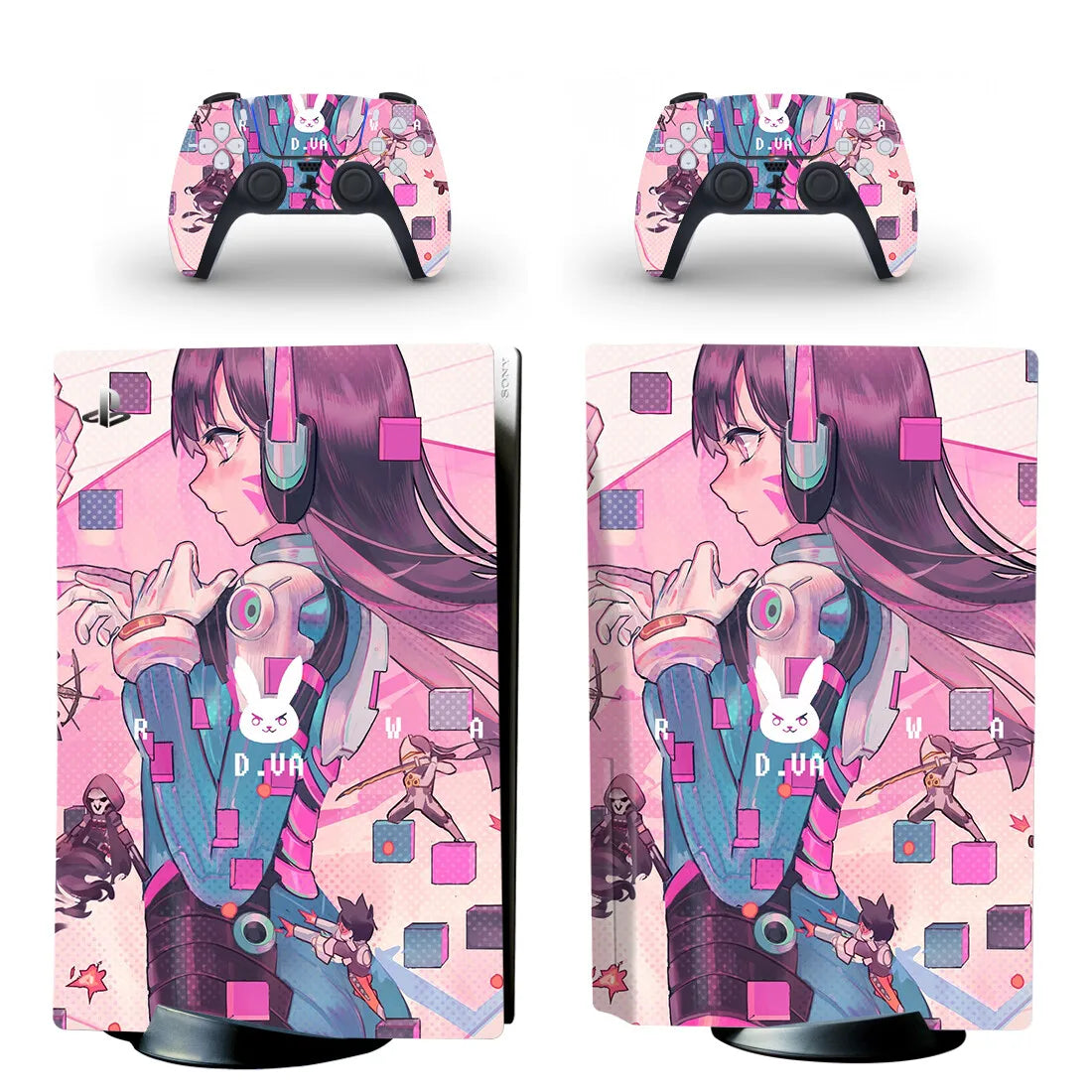 D.va Decal for PS5 Disc Console & Controller