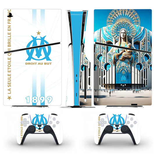 Droit Au But Football Skin for PS5 Slim Console & Controller