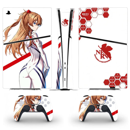 Evangelion Decal for PS5 Slim Digital Console & Controller