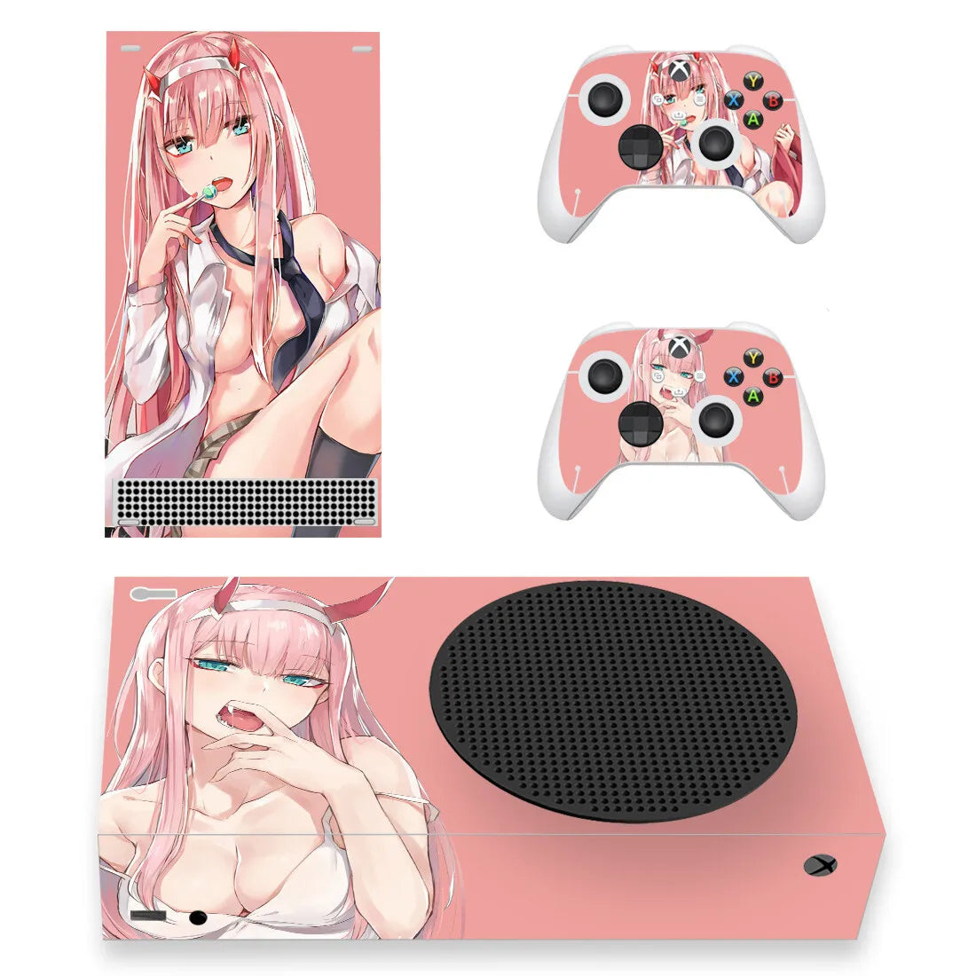 Darling in the Franxx Zero Two Skins for Series S Console & Controller