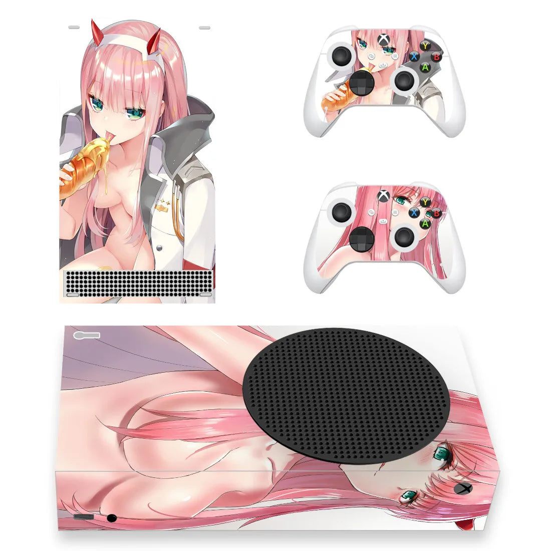 Darling in the Franxx Zero Two Skins for Series S Console & Controller