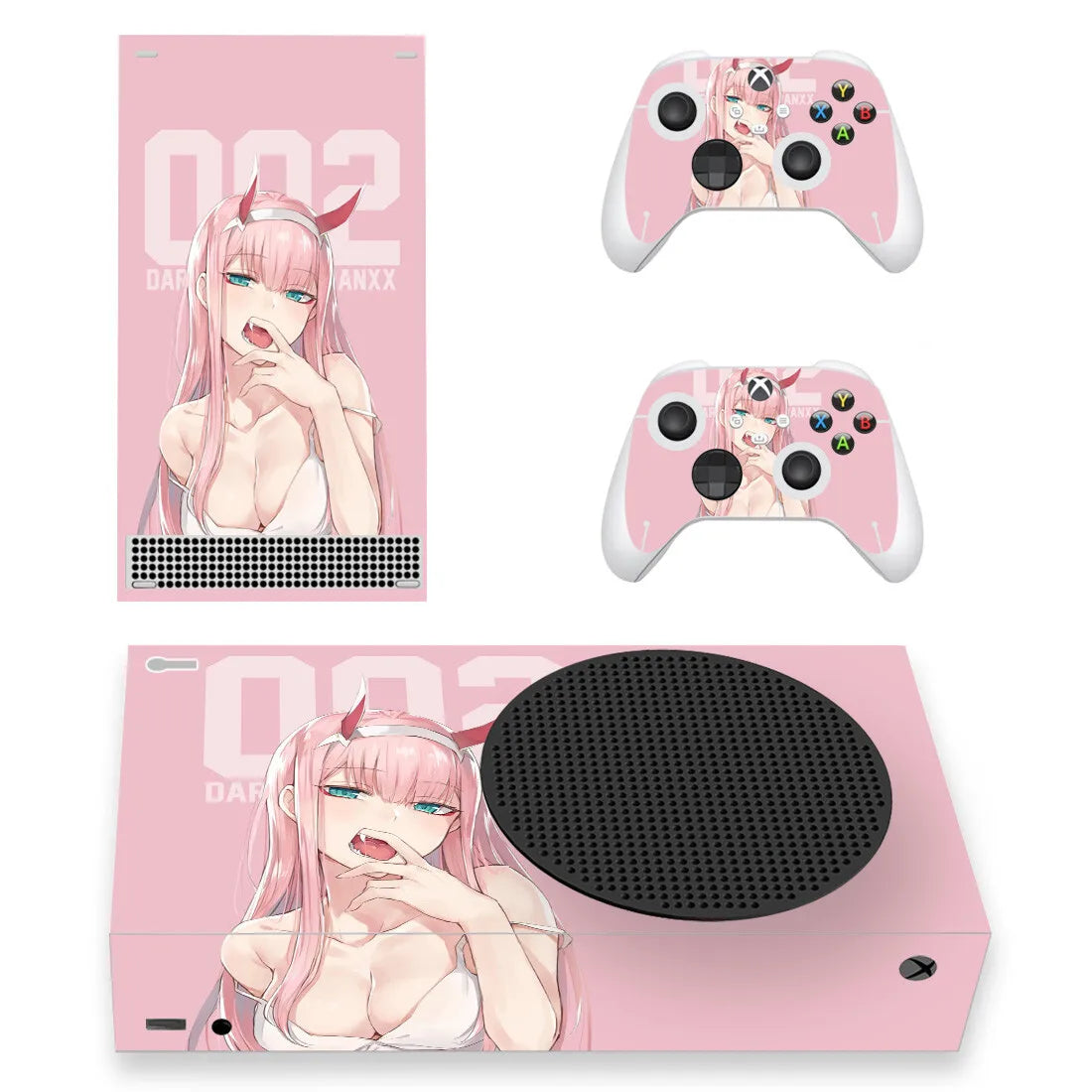 Darling in the Franxx Zero Two Skins for Series S Console & Controller