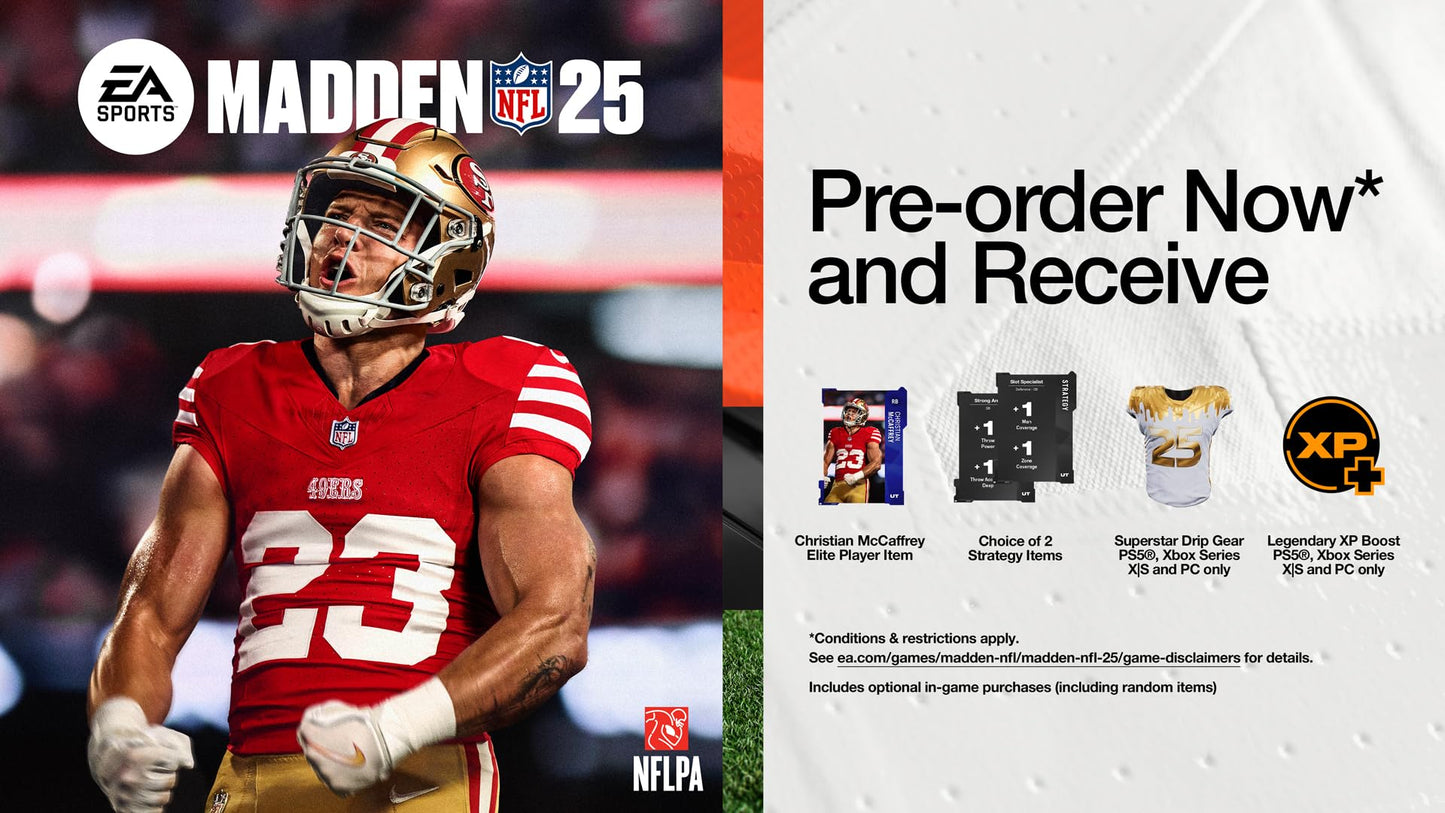 EA SPORTS Madden NFL 25 Deluxe Edition & College Football 25