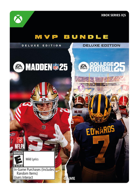 EA SPORTS Madden NFL 25 Deluxe Edition & College Football 25