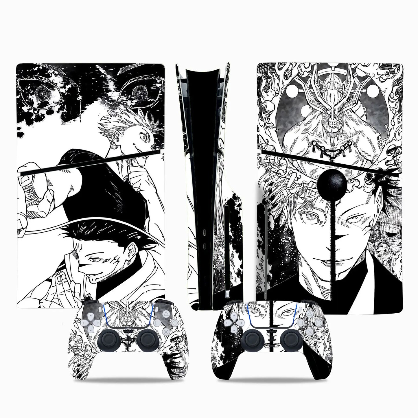 Jujutsu Kaisen Gojo/Sukuna Decal for PS5 Slim Disc Console & Controller