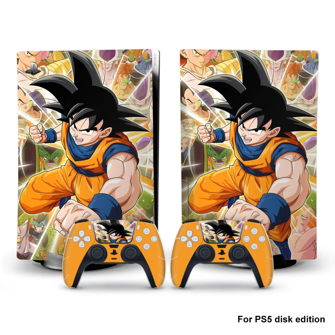 Dragon Ball Skins for PS5 Disk Console & Controller