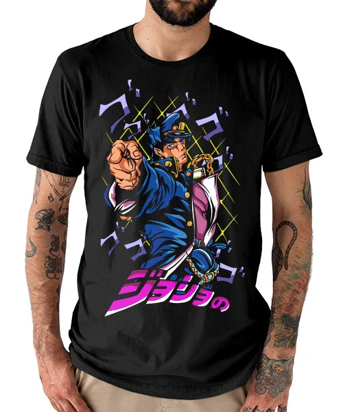 JoJo’s Bizarre Adventure Jotaro Cotton T-shirt