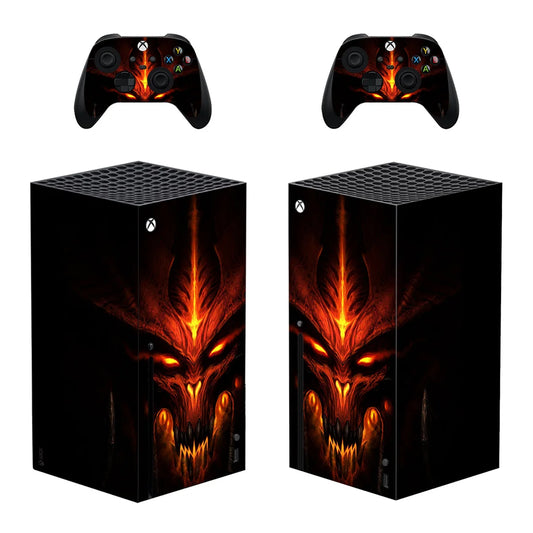 Diablo Decal Skin for Series X Console & Controller