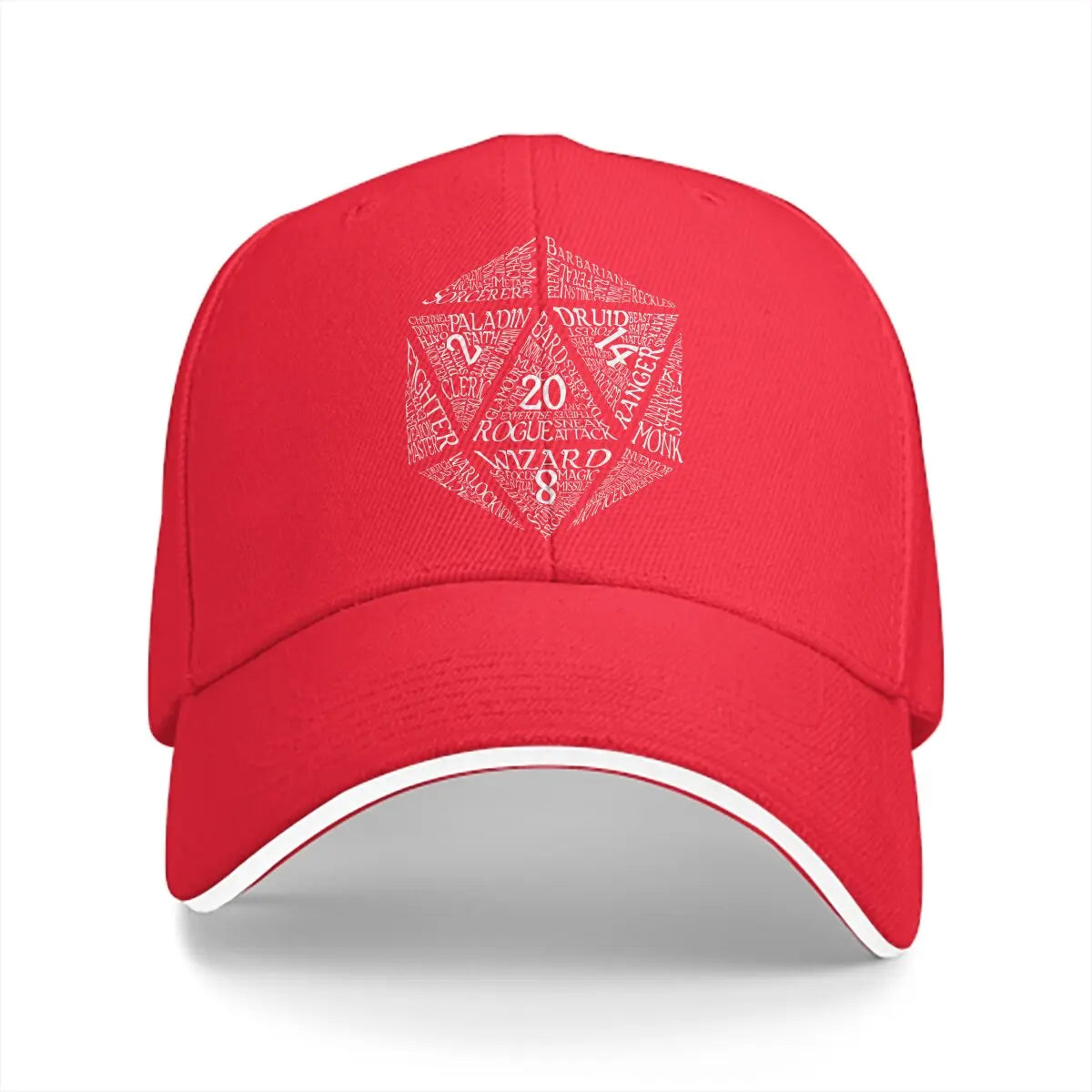 D&D D20 Critical Success Peaked Baseball Caps