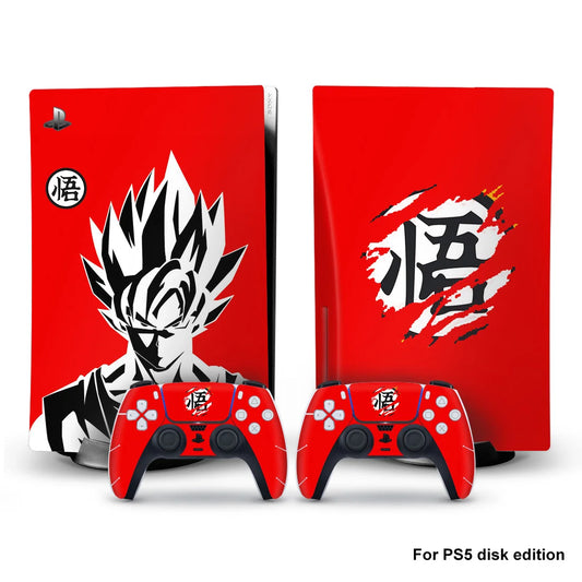 Dragon Ball Skins for PS5 Disk Console & Controller