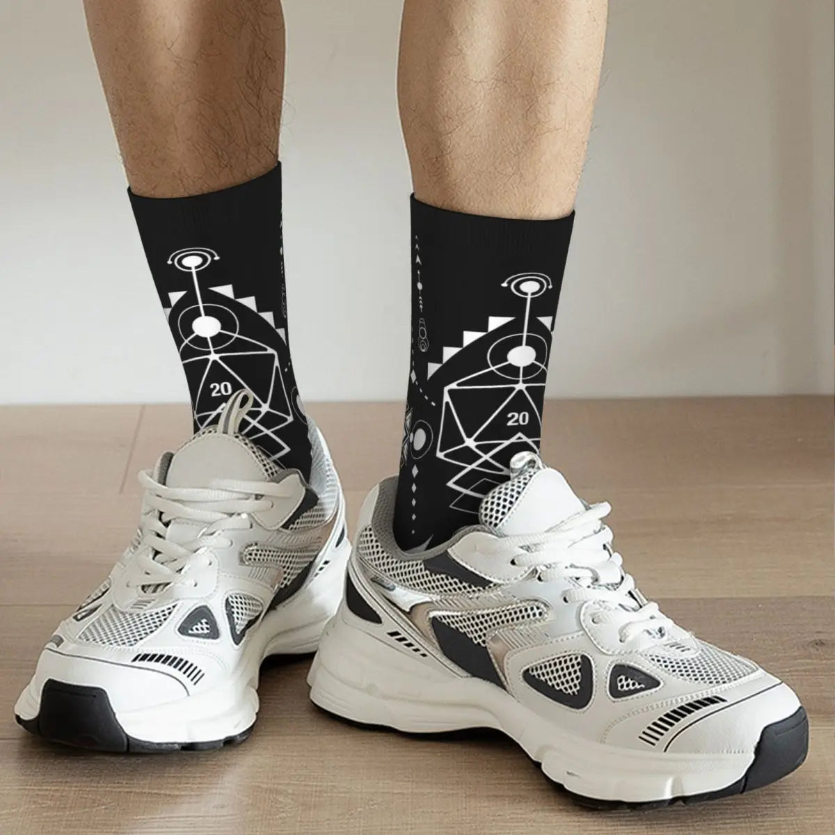 D&D Novelty D20 Dice Socks