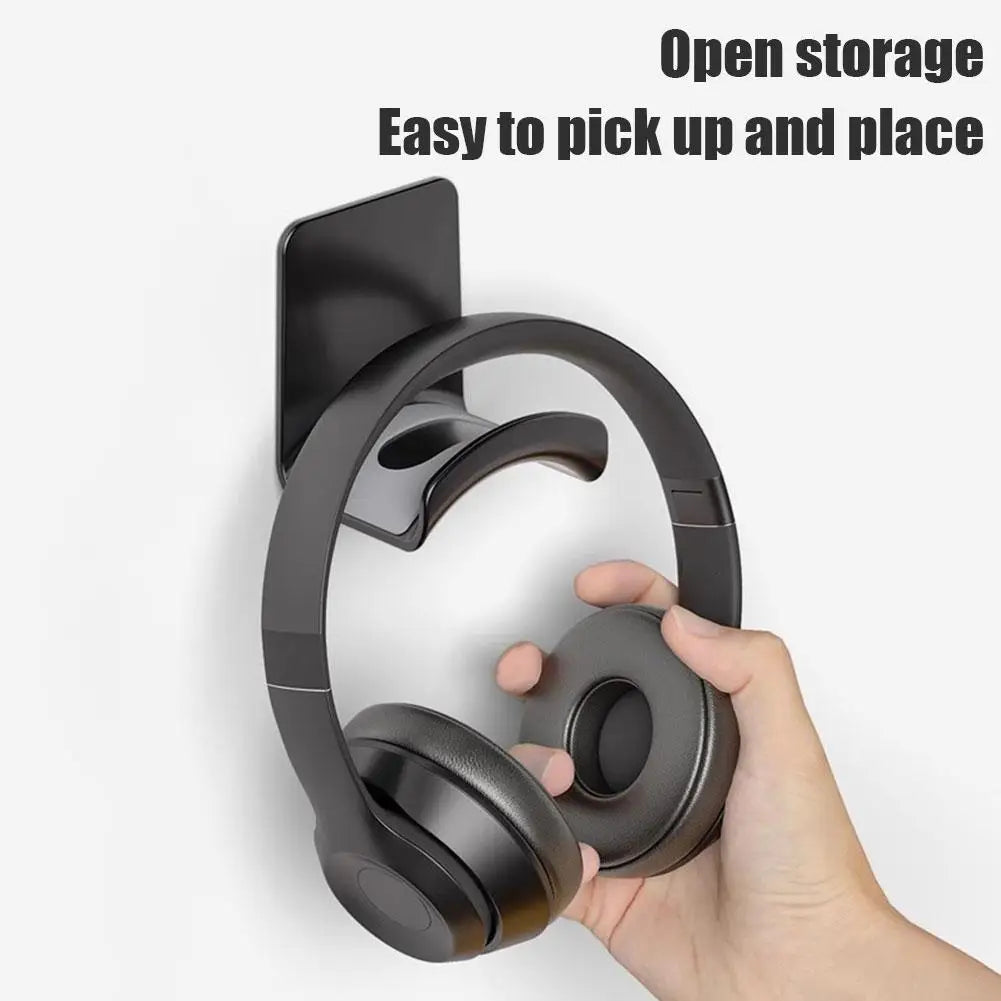 Universal Adhesive / Wall Mount Headphone Rack Stand