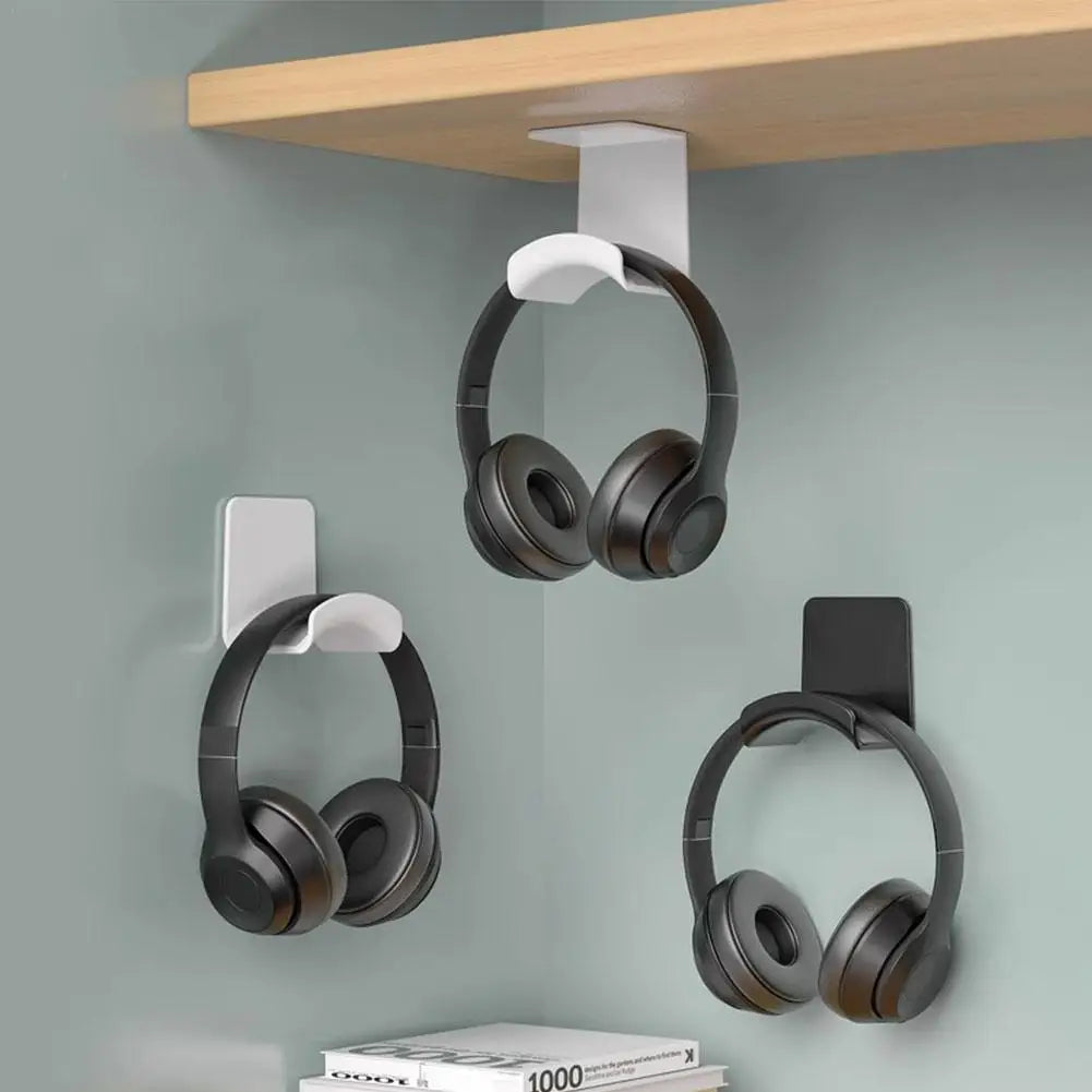 Universal Adhesive / Wall Mount Headphone Rack Stand