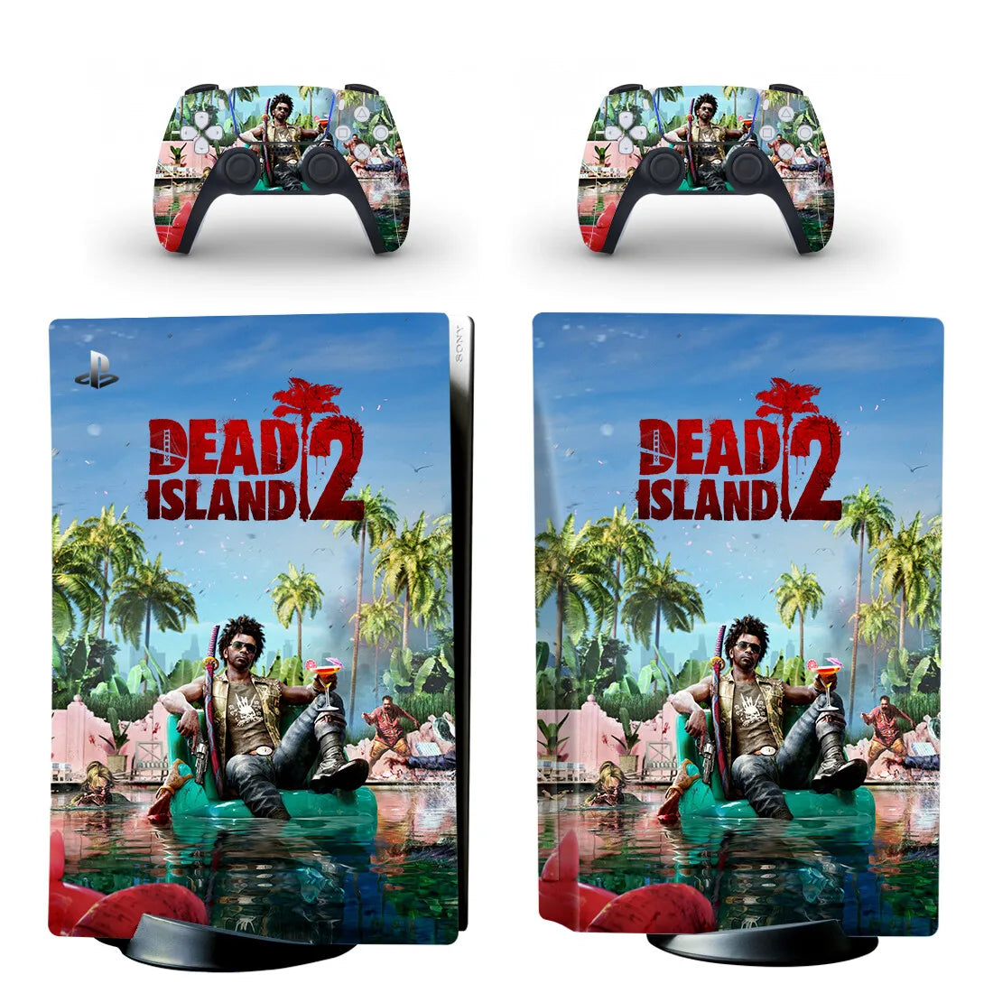 Dead Island 2 Decal for PS5 Disk Console & Controller