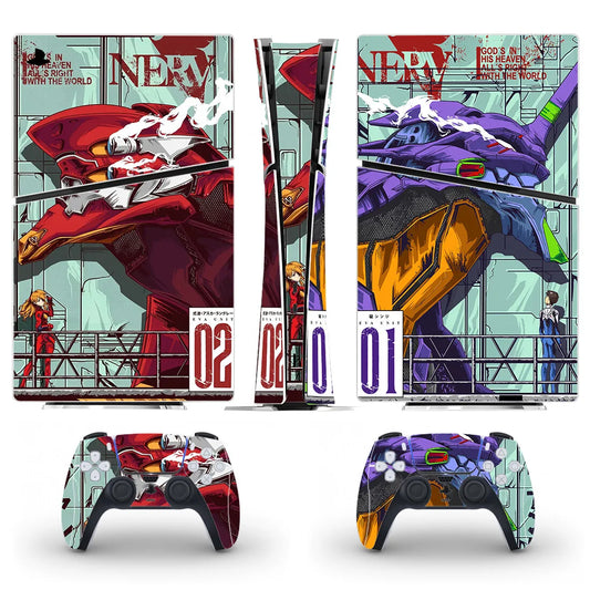 Evangelion Decal for PS5 Slim Digital Console & Controller