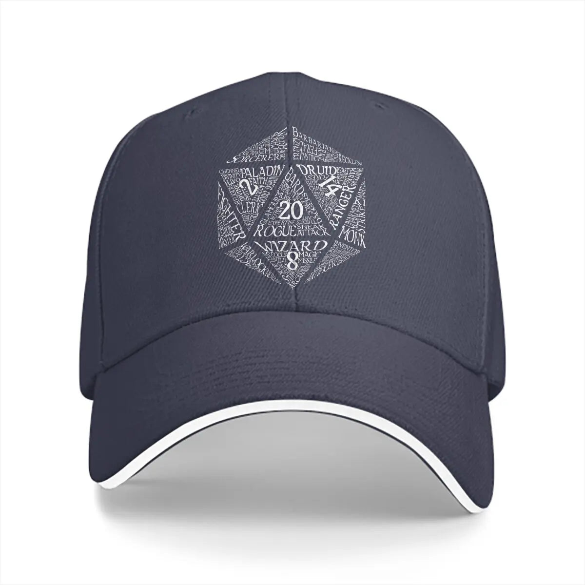 D&D D20 Critical Success Peaked Baseball Caps