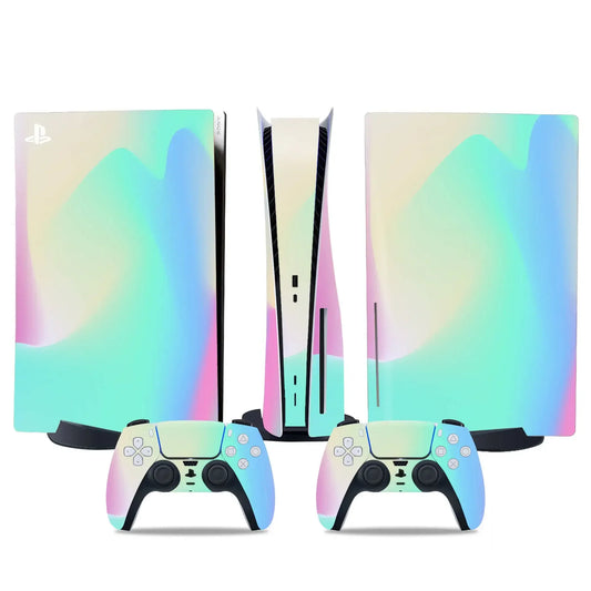 Glass Shade Design Skin For PS5 Console & Controller