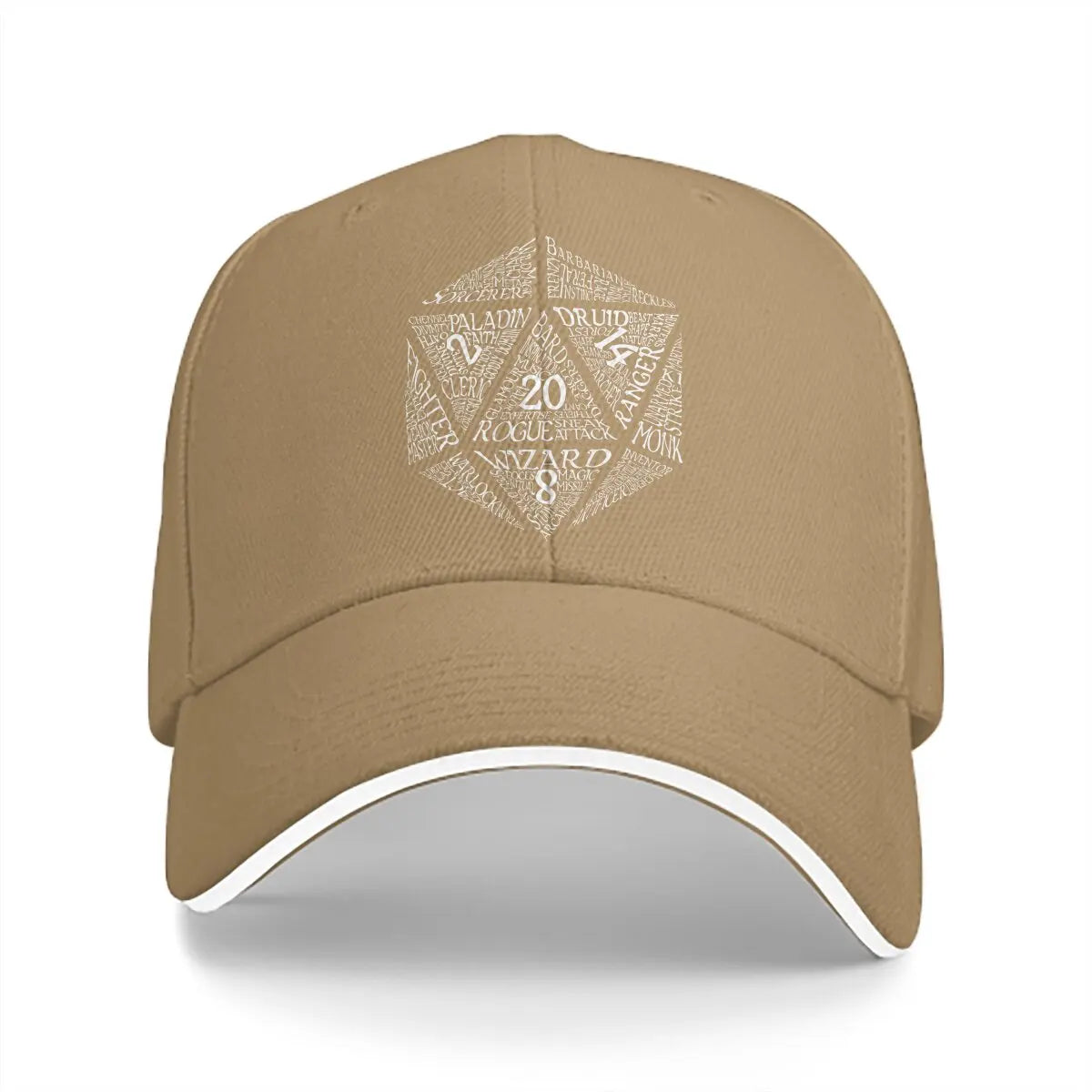 D&D D20 Critical Success Peaked Baseball Caps