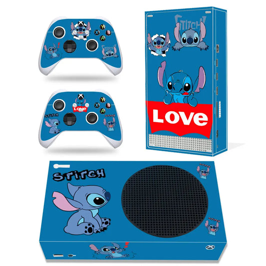 Stitch Decals for Series S Console & Controller