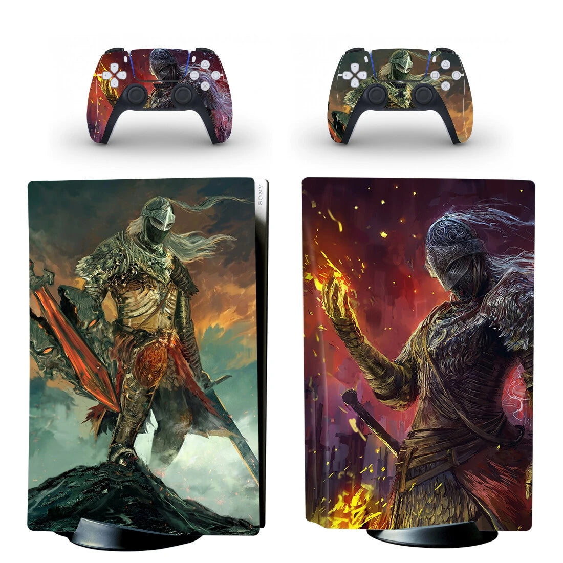 Elden Ring Skin Decal for PS5 Disc Console & Controller